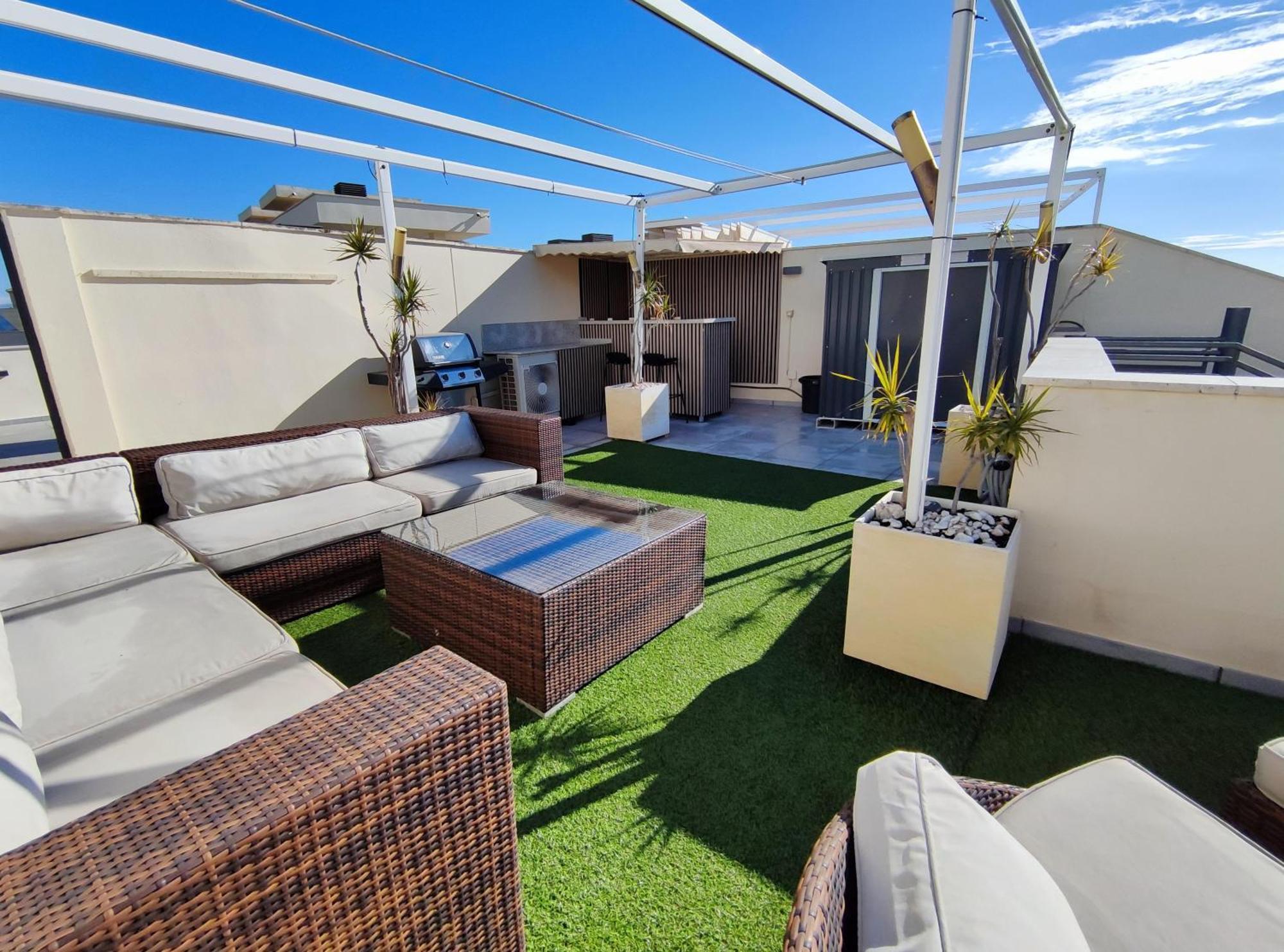 Luxury Duplex Infinity Pool Ehhouse Apartment Estepona Exterior photo